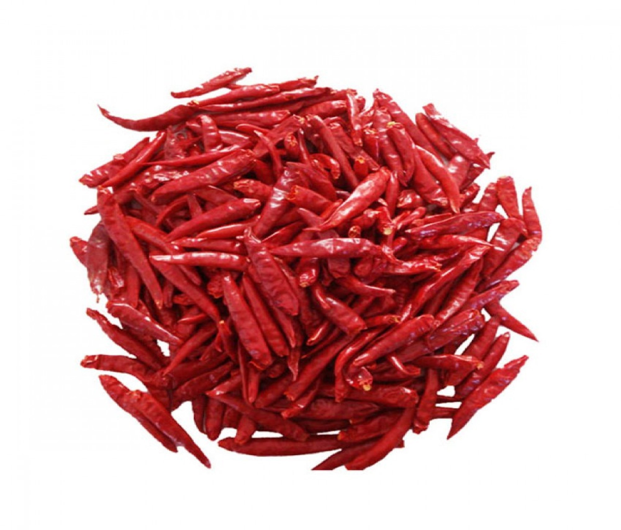 Dry Red Chillies Without Stem